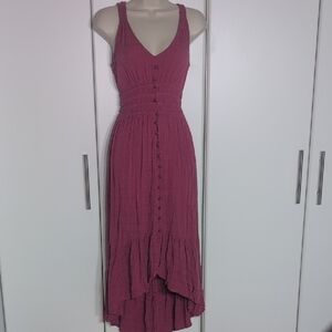 Rewind Pink High-Low Dress